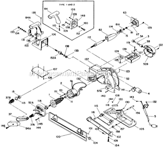 Part Location Diagram of 848068 Porter Cable Shoe